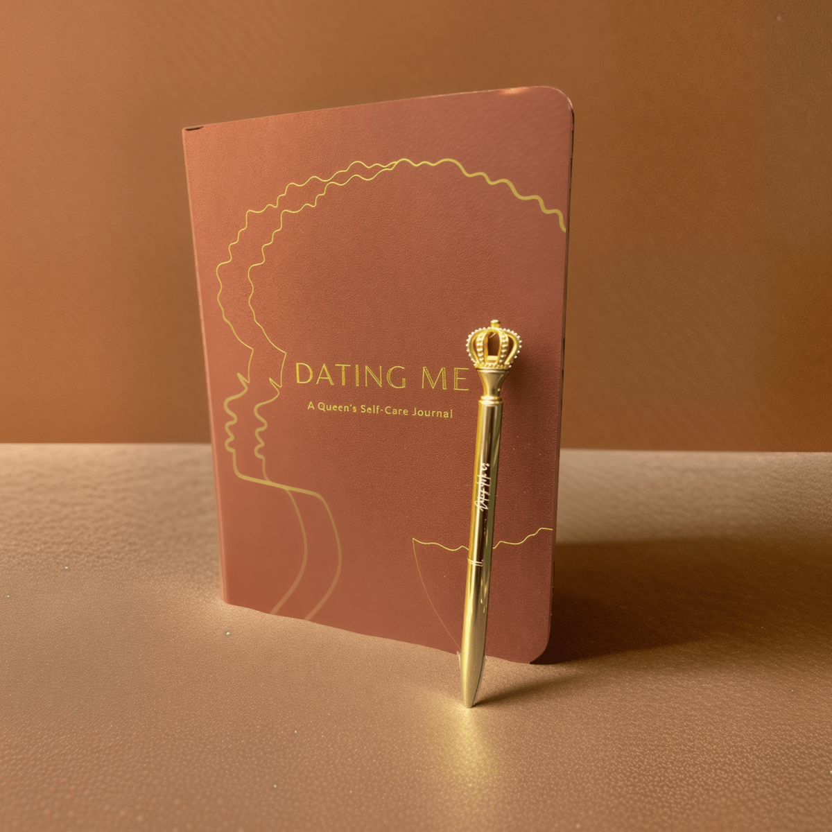 Dating Me: A Queen's Self-Care Journal (Velvet)